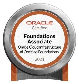 Renan - Oracle Cloud Infrastructure Certified AI Foundations Associate 2024 